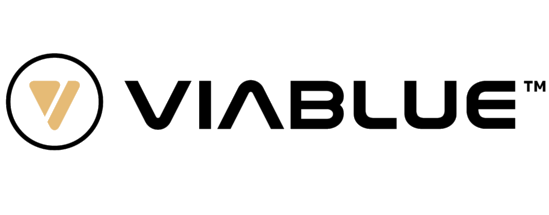 VIABLUE logo on a white background
