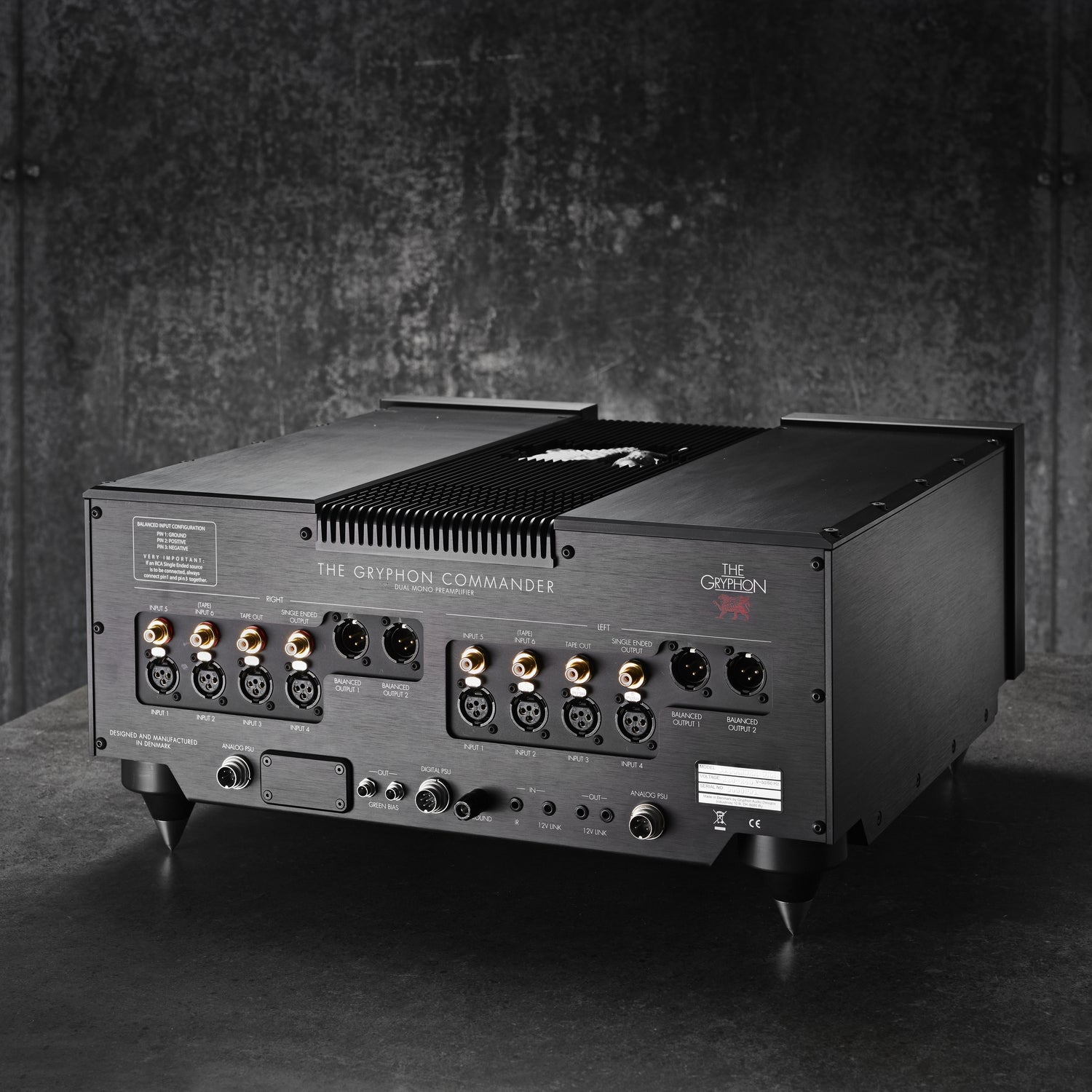Gryphon Commander Dual-Mono Preamplifier