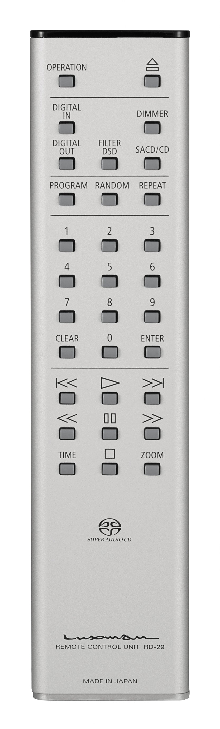 Luxman D-07X SACD/CD Player