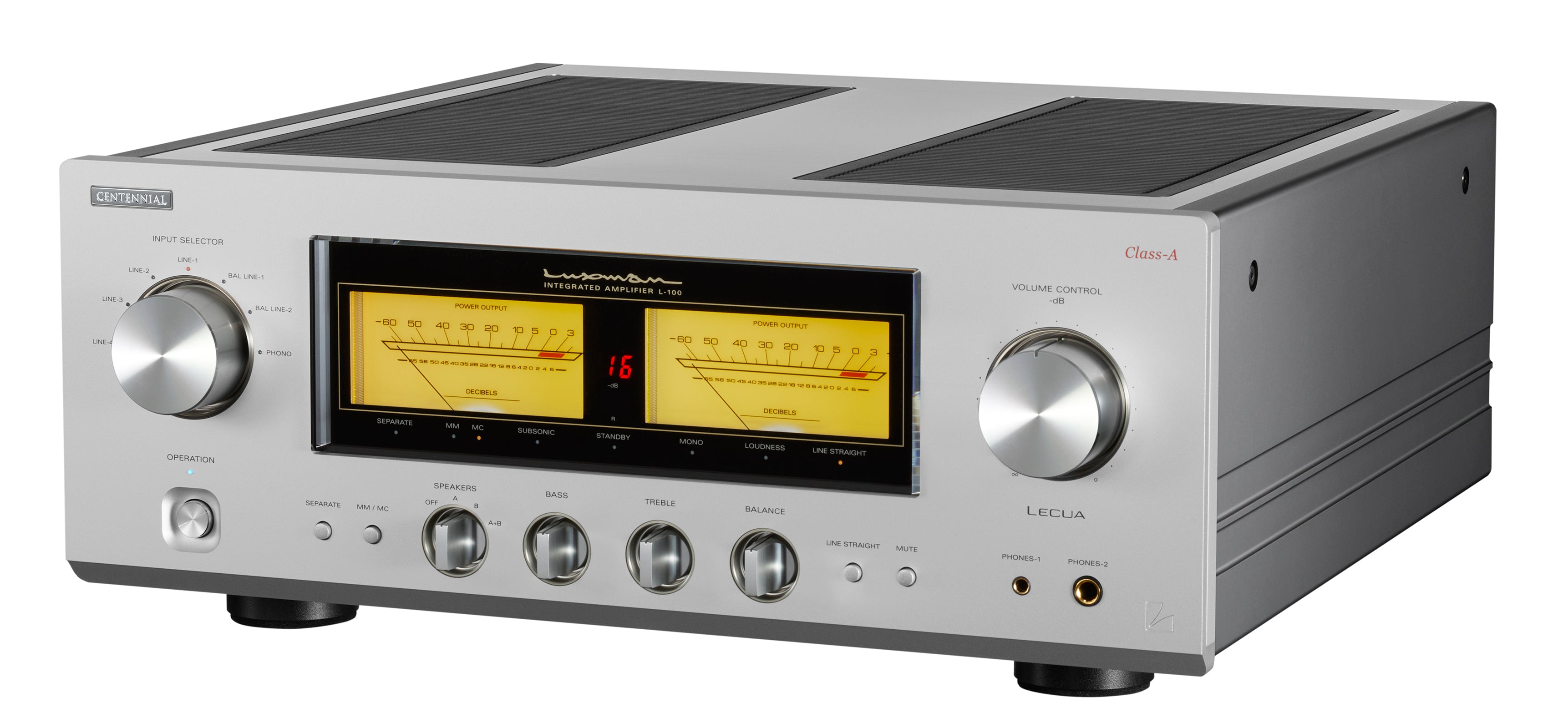 Luxman L-100 Centennial Class A Integrated Amplifier