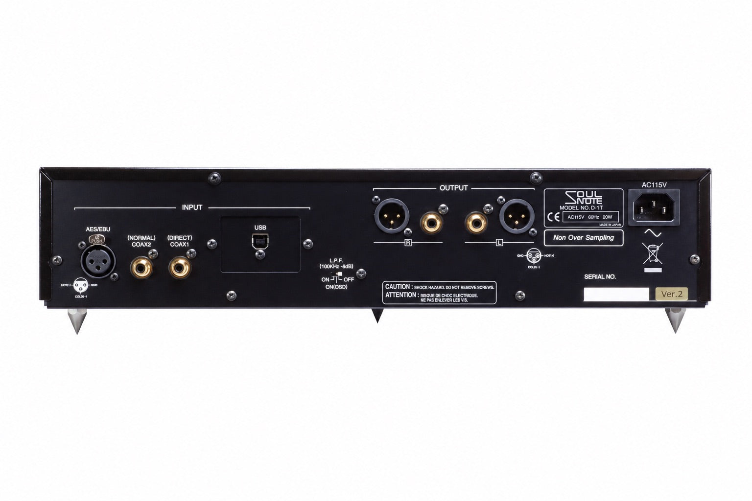 Soulnote D-2 ブラック極美品 元箱 保証書付き ソウルノート DAC SOULNOTE D-2 digital converter - hi-fi+